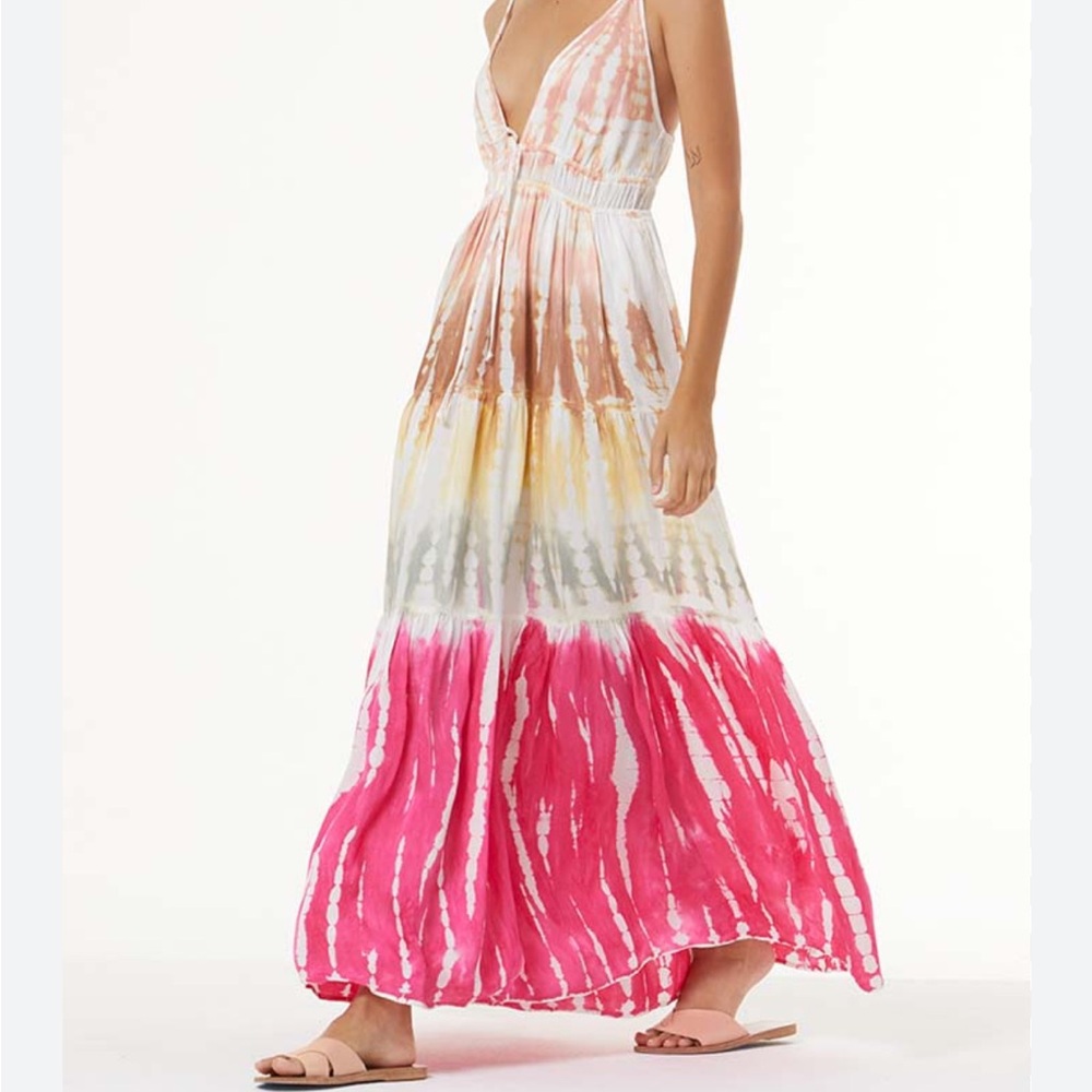 YFB Sienna Maxi Dress in Buttercup Agate Sm